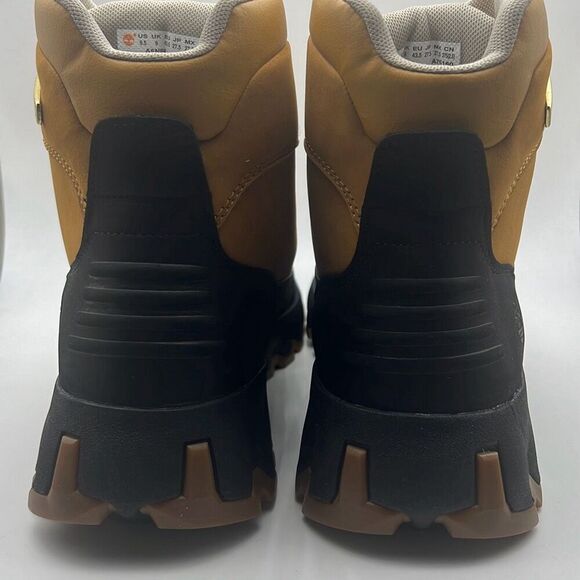 Timberland TBL Edge TB-0A5N88-231 Wheat Waterproof Shell‎ Toe Boots NWB Men 9.5 - Picture 9 of 12